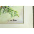 Nellie Shearer - Still life flowers - A beautiful pastel!! - Bid now!