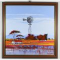 Jan Brand - Large windmill on the farm - Magnificent art!! - Bid now!