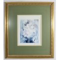Jeanette Dykman - Rose print - Lovely!! - Low price! - Bid now!!
