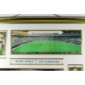 Rugby World Cup Champions - 1995 & 2007 - A special limited edition with certificate - Bid now!