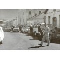 District 6, 1970 - Time for a smoke! After Mosque in Muir street - A beautiful print! - Bid now!!