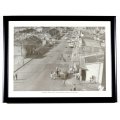 District 6, 1970 - Russel Street (These homes were to disappear) - A beautiful print! - Bid now!!