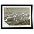 District 6, 1970 - Aerial view from the roof of the Avalon Bioscope - A beautiful print! - Bid now!!