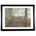 District 6, 1970 - Rodger Streets - Contemplating the future - A beautiful print! - Bid now!!