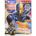 DC Comics - Lead, hand painted figurine with book - Deathstroke - Bid Now!