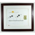 Pieter vd Westhuizen - There is less to this than meets the eye - Large etch -Bid now!