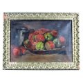 Very old still life fruit oil painting - A beautiful painting - Bid now!!