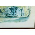 Cullingworth - Blaauwklippen near Stellenbosch - A beautiful print! - Bid now!!