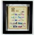 1982 Fourth Definitive Series Stamps - Framed - Bid now!
