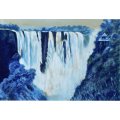 MN van der Bank - Victoria Falls - A beautiful pastel - Bid now!!