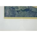 Anna Pugh - Brownbird flying - A  lovely limited edition etching! Bid now!