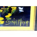 Sonja Meyer - Still life flowers - 89cm x 59cm - Magnificent!! - Bid now!!