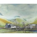 Eric Braithwaite - Farmscene - A lovely oil painting - Bid now!
