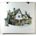 Ted Hoefsloot - The George Inn - Lacock - Wiltshire - Print - Beautiful - Low price act now!