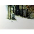 Ted Hoefsloot - The George Inn - Lacock - Wiltshire - Print - Beautiful - Low price act now!