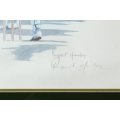 Rupert Hanley - Barry Richards - A lovely signed print! - Bid now!