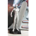 Classic Marvel Collection - Lead, hand painted figurine with book - Silver Surfer - #7 - Bid Now!