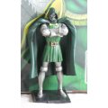 Classic Marvel Collection - Lead, hand painted figurine with book - Doctor Doom #10 - Bid Now!