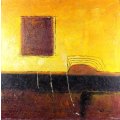 Abstract painting - Indistinctly signed - A beautiful painting! -  Bid now!!