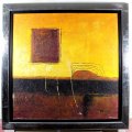 Abstract painting - Indistinctly signed - A beautiful painting! -  Bid now!!
