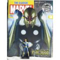 Classic Marvel Collection - Lead, hand painted figurine with book - Nova - #54