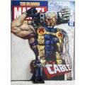 Classic Marvel Collection - Lead, hand painted figurine with book - Cable - #63