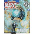 Classic Marvel Collection - Lead, hand painted figurine with book - Havok #74