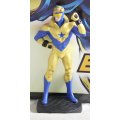 DC Comics - Lead, hand painted figurine with book - Booster Gold - #20 - Bid Now!