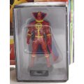 DC Comics - Lead, hand painted figurine with book - Red Tornado - #48 - Bid Now!