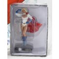 DC Comics - Lead, hand painted figurine with book - Power Girl - #70 - Bid Now!