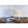 Gerrit Roon - Farm scene next to river - Investment art at its finest! - Bid now!! Free courier!