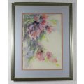 Gillian Darling - Still life flowers - A beautiful watercolor! - Bid now!