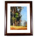 Paul Botes - Country road with trees - A beauty! - Bid now!