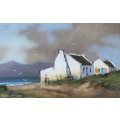 Marc Poisson - Fisherman`s cottages - Simply beautiful! - Bid now!