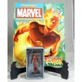 Marvel Collection - Lead, Hand Painted Action Figure with Book - Human Torch #18 - Bid Now!