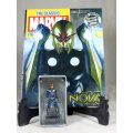 Classic Marvel Collection - Lead, Hand Painted Figurine with Book - Nova #54