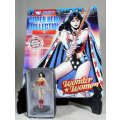 DC Comics Super Hero Collection Special - Lead, Hand Painted Figurine with Book - Wonder Woman