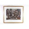 Frances Cohen - Stil Life Abstract - Pastel - A beauty! - Low price - Bid now!