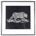 E de Villiers - Desert Leopard - A beautiful lithograph!!  Bid now!