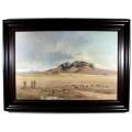 Louis Audie - Herder with cattle in a landscape - A stunner!! - Bid now!