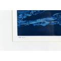 Chris Spies - Blue abstract - Vir Siki - A beautiful limited edition screenprint! Bid now!