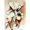 Esbe Grabie - Ficksburg orchid - A beautiful watercolor!! - Bid now!!