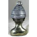 Casper Darare - Old Basotho with hat - Posthumous Cold Casting - Magnificent!! Bid now!