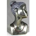 Casper Darare - Zulu Maiden - Posthumous Cold Casting - Magnificent large sculpture!! Bid now!