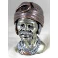 Casper Darare - Xhosa Male - Posthumous Cold Casting - Magnificent!! Bid now!