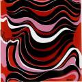 Cecily Sash - Ceramic tile with a transfer print - 1970 - A stunning little treasure! - Bid now!!