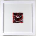 Cecily Sash - Ceramic tile with a transfer print - 1970 - A stunning little treasure! - Bid now!!
