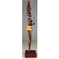 HR Mbhele - Woman Carrying Pot - Lovely Display Piece!! Low price!!- Bid now!!