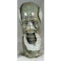 Stone Carving - Old Man - Lovely Display Piece!! Low price!!- Bid now!!