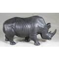 MR Mbhele - Cast Metal Rhino - Lovely Display Piece!! Low price!!- Bid now!!